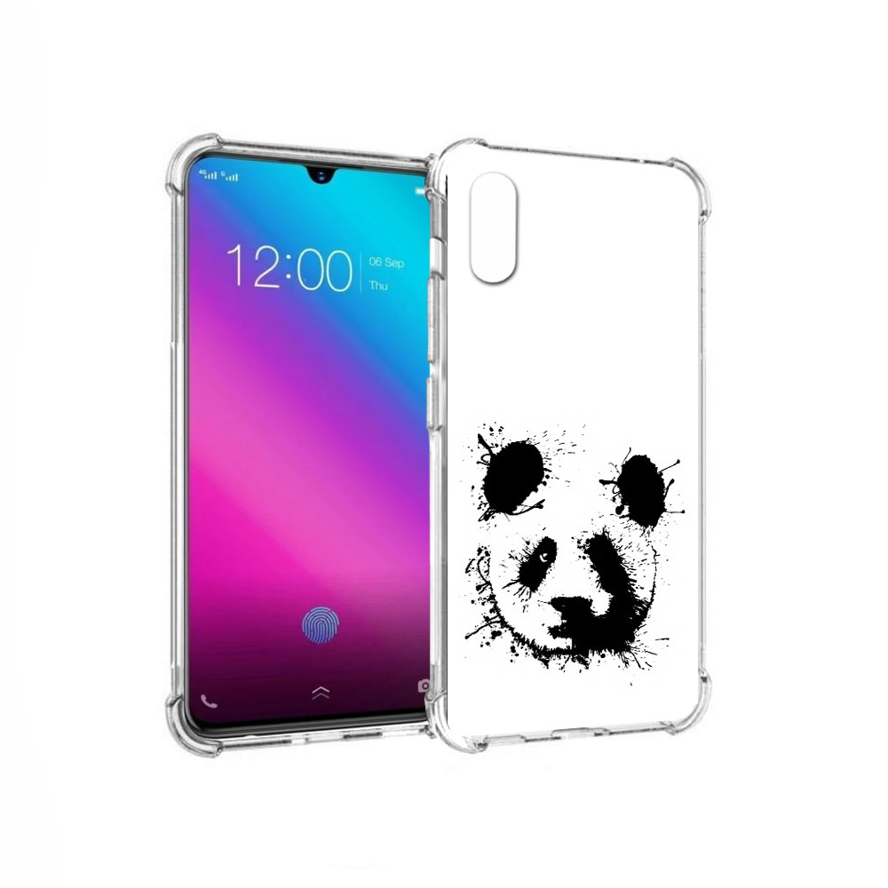 

Чехол MyPads Tocco для Vivo V11 клякса-панда (PT117900.427.389), Прозрачный, Tocco