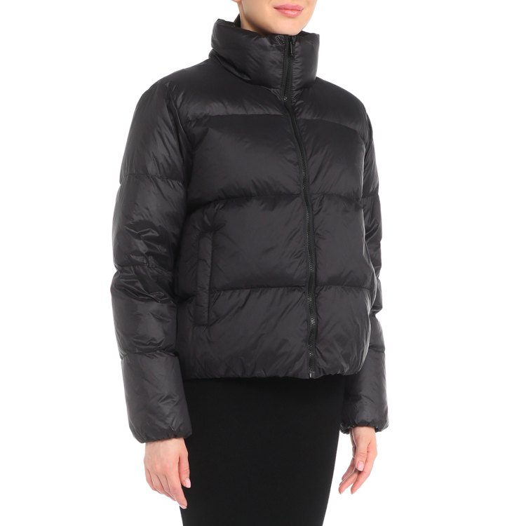 

Пуховик женский Maison David MLY008-1 черный 2XL, MLY008-1