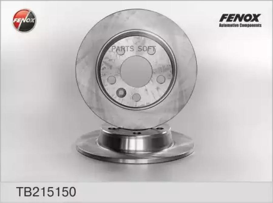 

Диск Тормозной Задний Ford Galaxy. Vw Sharan (R15) 95- Tb215150 FENOX арт. TB215150