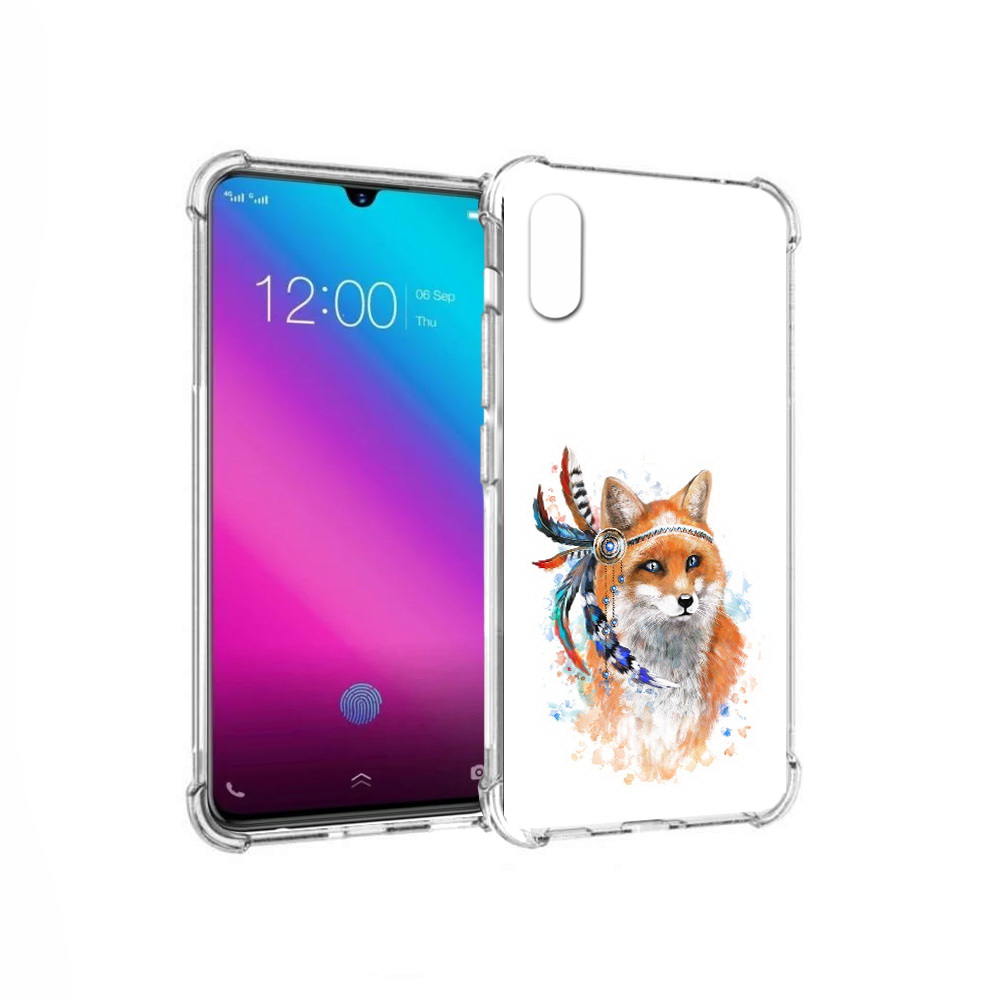 

Чехол MyPads Tocco для Vivo V11 инду лиса (PT117900.427.377), Прозрачный, Tocco