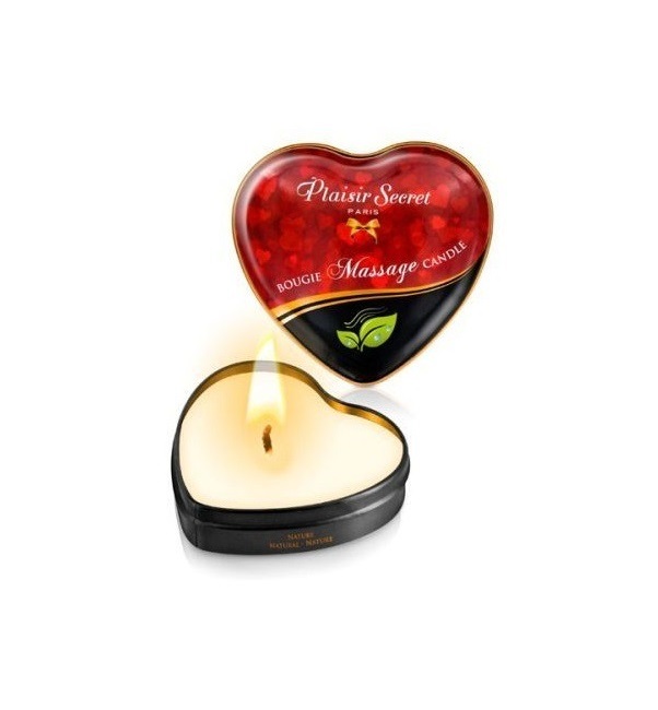 Массажная свеча Plaisir Secret Bougie Massage Candle с нейтральным ароматом 35 мл