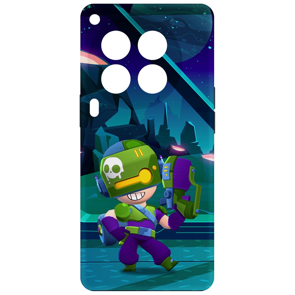 

Чехол-накладка Soft Case Brawl Stars -Контрабандистка Пенни для TECNO Camon 30 Premier 5G, Черный