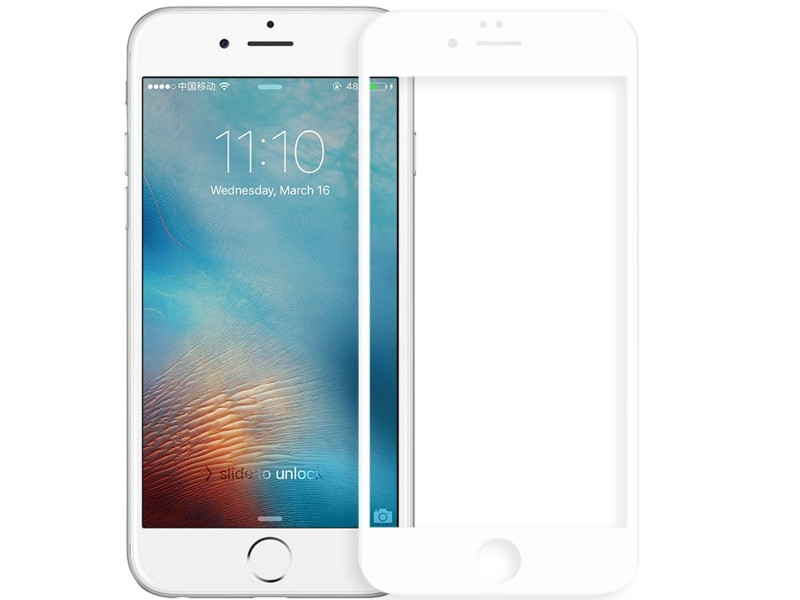 

Защитное стекло Krutoff для APPLE iPhone 7/8 Full Glue Premium White 22756, 22756