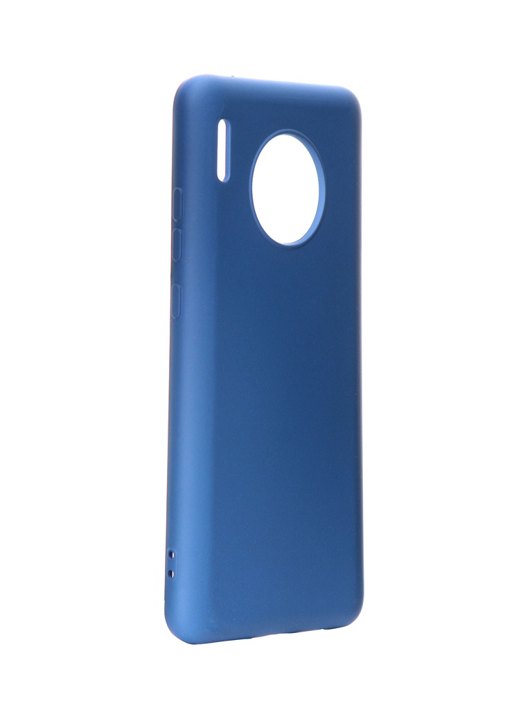 фото Чехол df для huawei mate 30 silicone blue hworiginal-05 df-group