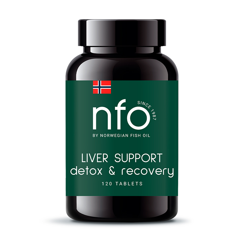 Комплекс для поддержки печени Norwegian Fish Oil Liver Support, 120 таб