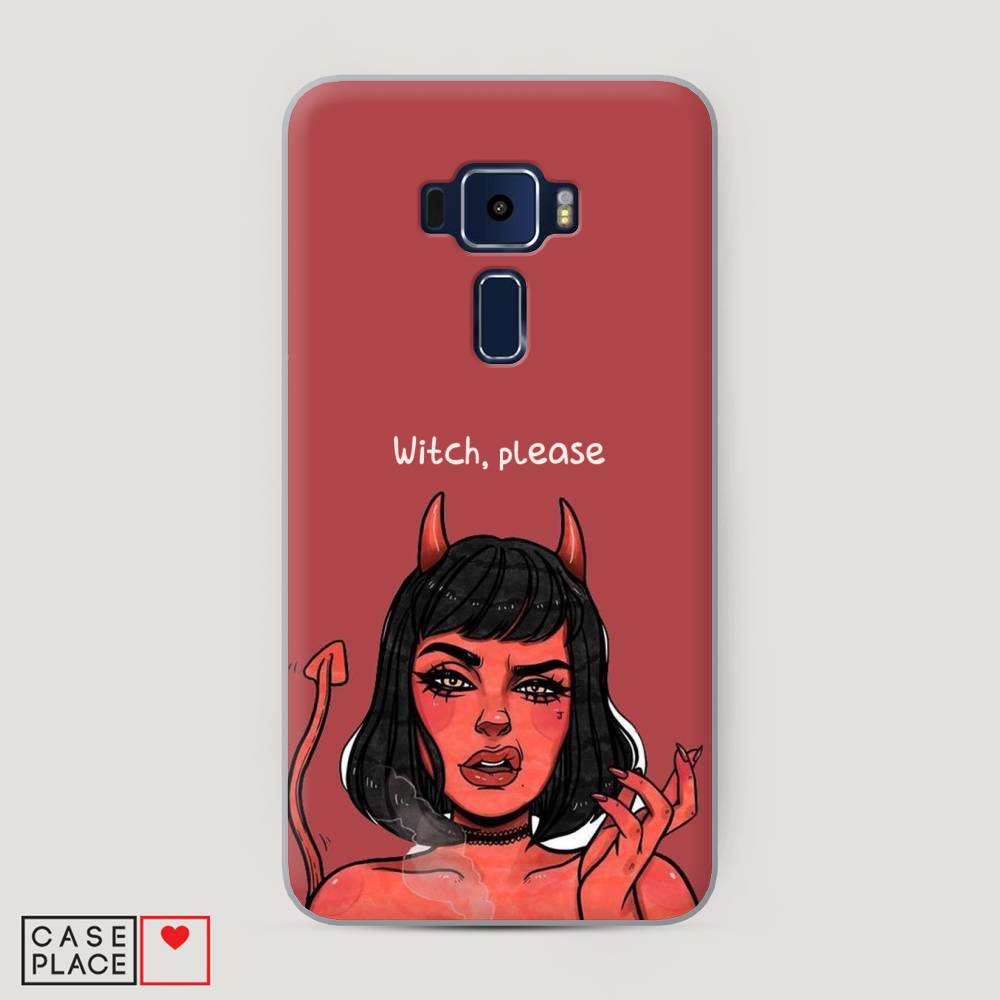 

Чехол Awog на Asus Zenfone 3 ZE552KL "Evil Girl", Красный;черный, 41250-6