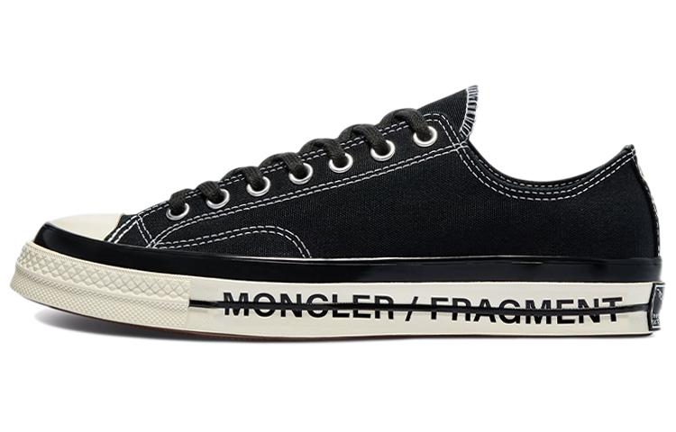 

Кеды унисекс Converse Fragment Design x Moncler Chuck Taylor All Star 1970s черные 37.5 EU, Черный, Fragment Design x Moncler x Converse Chuck Taylor All Star 1970s