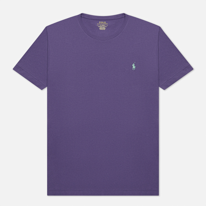 

Футболка мужская Polo Ralph Lauren 710-671438 фиолетовая XL, 710-671438