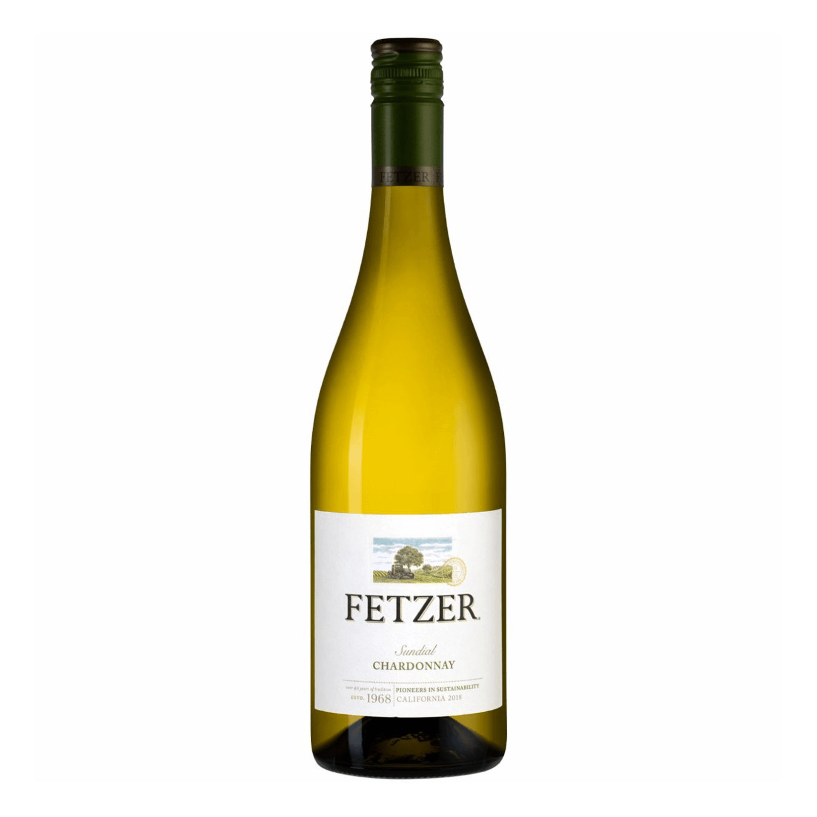 Вино Fetzer Шардоне белое полусухое 13,5% 750 мл США