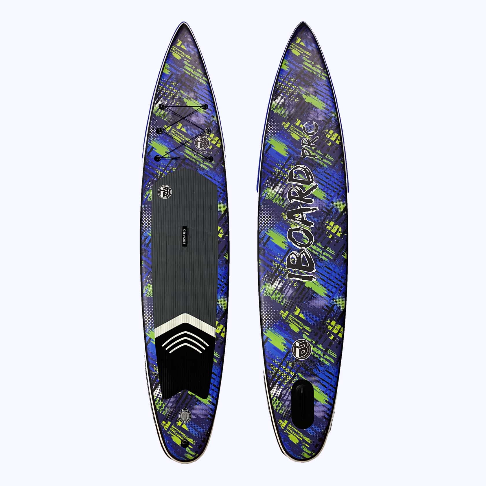 

SUP-борд Iboard Pro 384x81x15 см cobalt, Синий;зеленый;черный, Pro