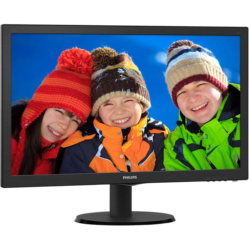 фото Монитор philips 223v5lhsb2(00/01) 21.5" черный