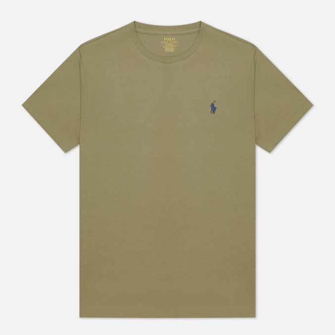 

Футболка мужская Polo Ralph Lauren 710-671438 бежевая M, 710-671438