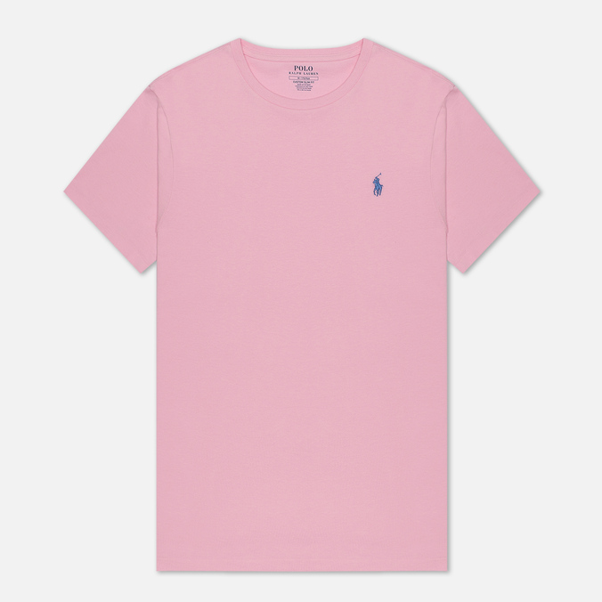 

Футболка мужская Polo Ralph Lauren 710-671438 розовая M, 710-671438