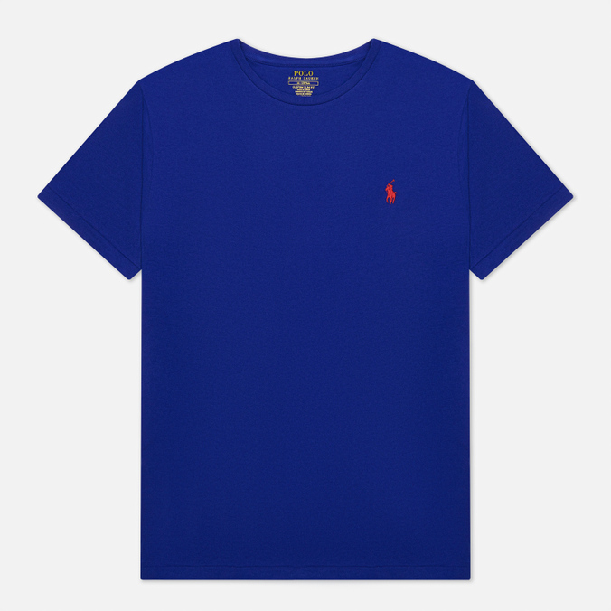 

Футболка мужская Polo Ralph Lauren 710-671438 синяя M, 710-671438