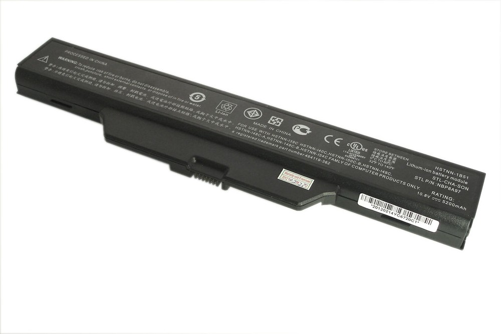 

Аккумулятор для ноутбука Sino Power HSTNN-IB62 5200 мАч 10,8В (10013152V), HSTNN-IB62