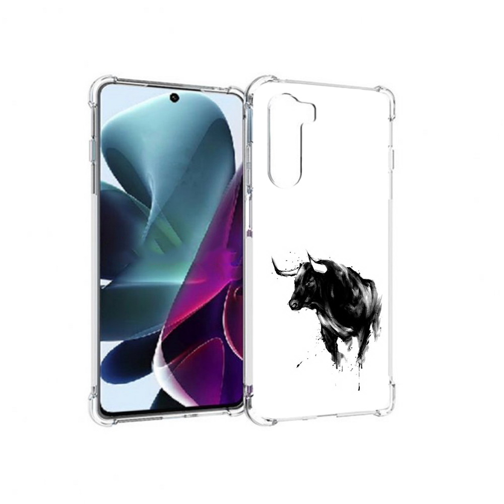 

Чехол MyPads Tocco для Motorola Moto G200 бык (PT227076.355.254), Прозрачный, Tocco