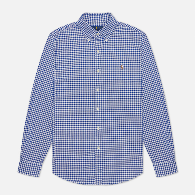 

Рубашка мужская Polo Ralph Lauren 710-549084 синяя S, 710-549084