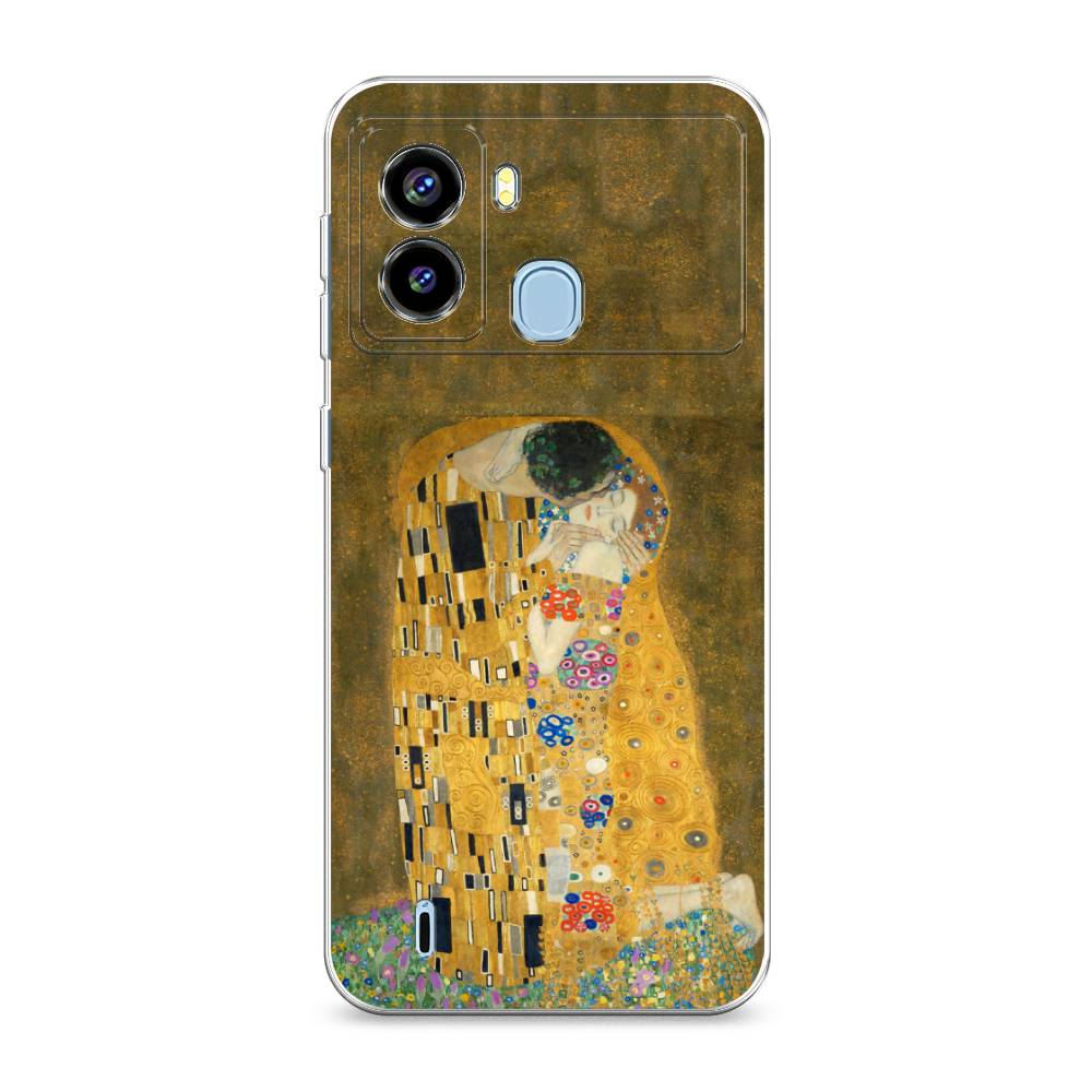

Чехол Awog на Tecno Pop 6 "Поцелуй Гюстава Климта", Разноцветный, 302050-9