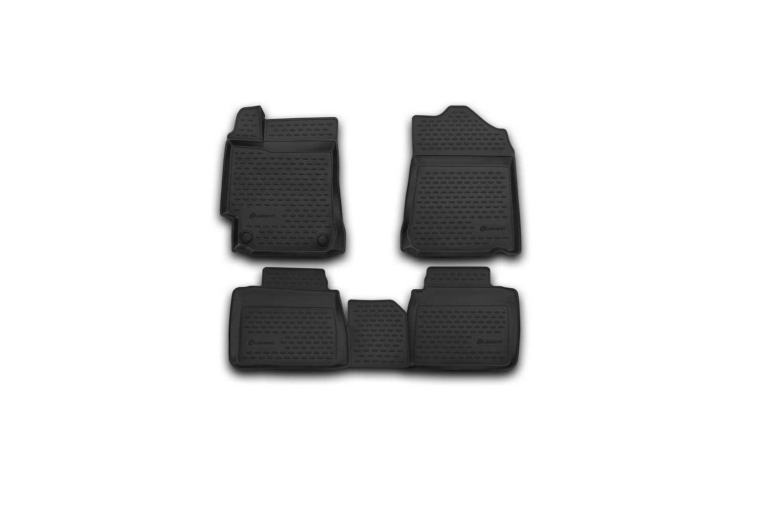 

Коврики 3D в салон TOYOTA Camry, 2014-, 4 шт. (полиуретан)