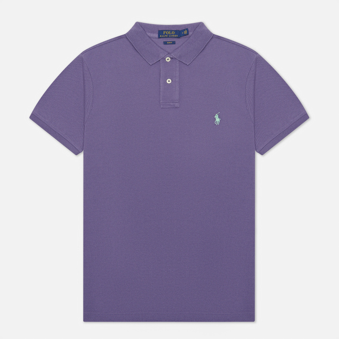 

Футболка-поло мужская Polo Ralph Lauren 710-536856 фиолетовая S, 710-536856