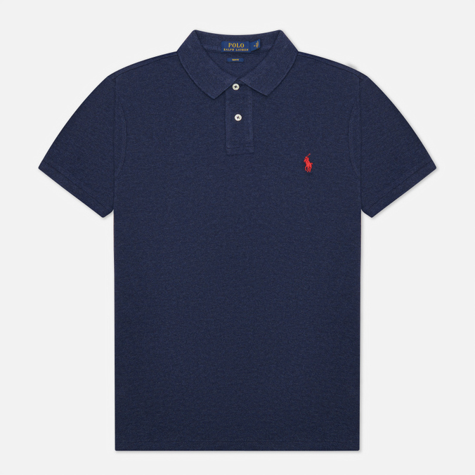 

Футболка-поло мужская Polo Ralph Lauren 710-536856 синяя S, 710-536856