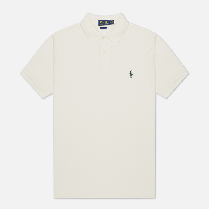 

Футболка-поло мужская Polo Ralph Lauren 710-536856 белая S, 710-536856