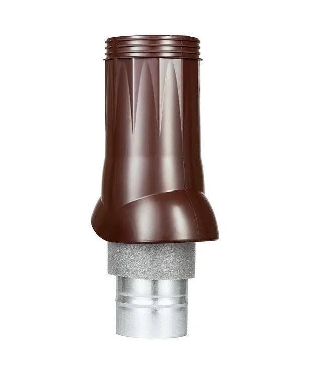 Вентиляционный выход изолированный Нанодефлектор ND коричневый вентиляционный выход изолированный технониколь d125 160 коричневый