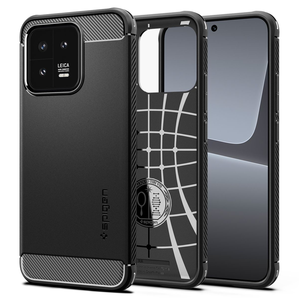 

Чехол Spigen для Xiaomi 13 - Rugged Armor - Черный - ACS05323, Rugged Armor
