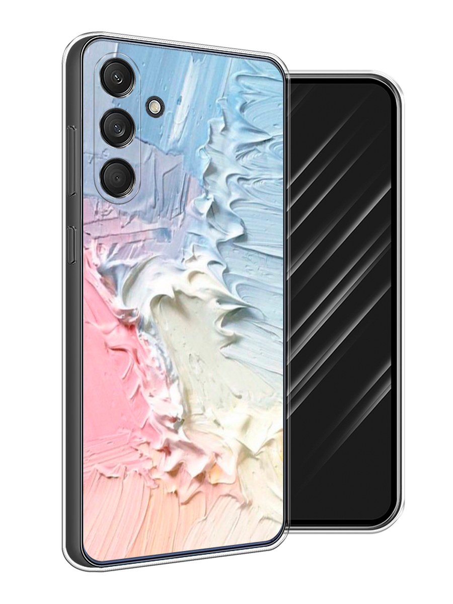 

Чехол Awog на Samsung Galaxy M55 "Фруктовое мороженное", Голубой;розовый;желтый, 2109650-1