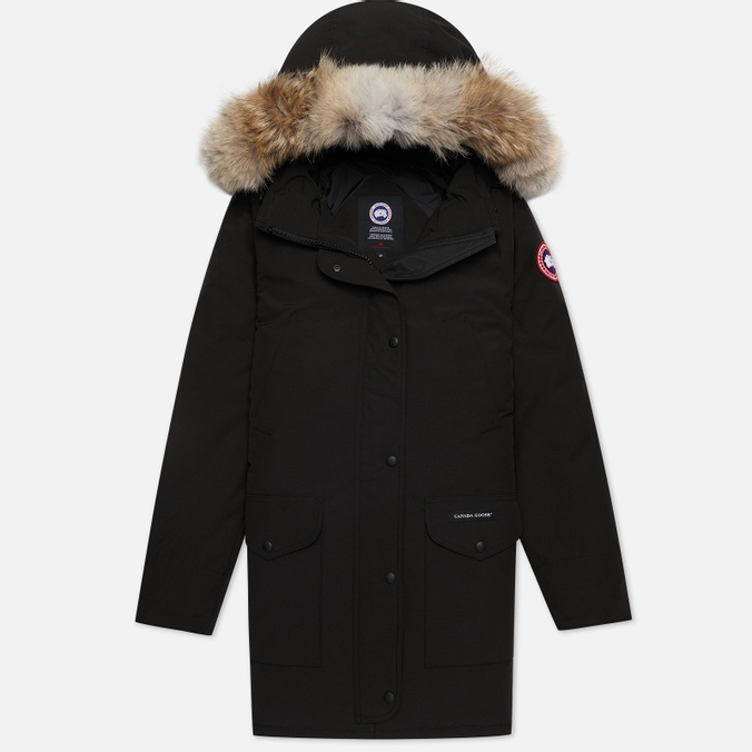 фото Парка женская canada goose 6660l черная xs