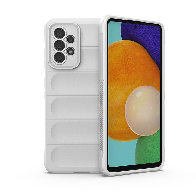 

Чехол Flexible Case для Samsung Galaxy A73 светло-серый
