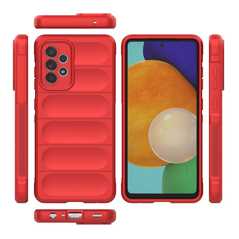 

Чехол Flexible Case для Samsung Galaxy A73 красный
