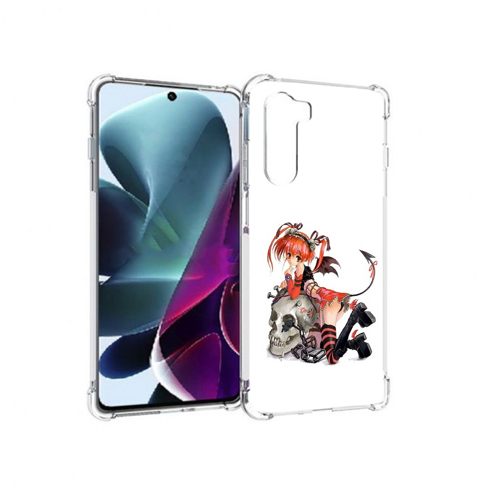 

Чехол MyPads Tocco для Motorola Moto G200 аниме (PT227076.355.221), Прозрачный, Tocco