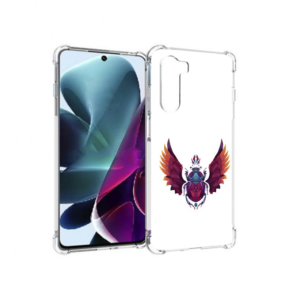 

Чехол MyPads Tocco для Motorola Moto G200 алмазный скоробей (PT227076.355.219), Прозрачный, Tocco