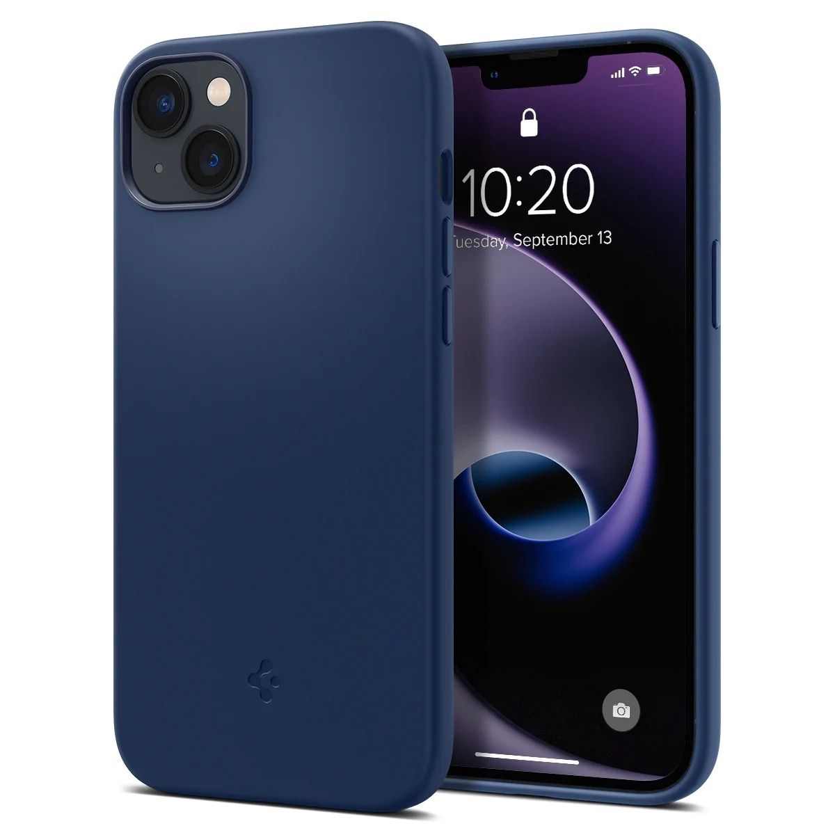 

Чехол Spigen для iPhone 14 - Silicone Fit (MagFit) - Синий - ACS05068, Silicone Fit