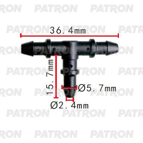 Тройник Применяемость: Соединитель (тройник) 5.7x5.7x5.7mm