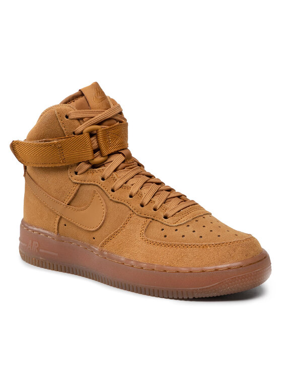 Кеды Air Force 1 High Lv 8 3 (GS) CK0262 700 Nike Желтый 37,5 EU Вьетнам