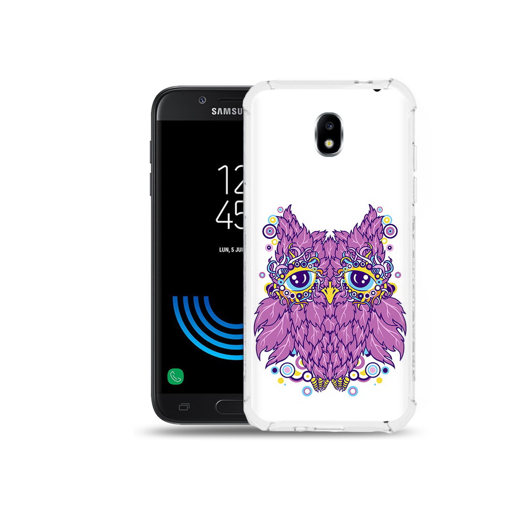 

Чехол MyPads Tocco для Samsung Galaxy J5 (2017) Розовая сова, Прозрачный, Tocco