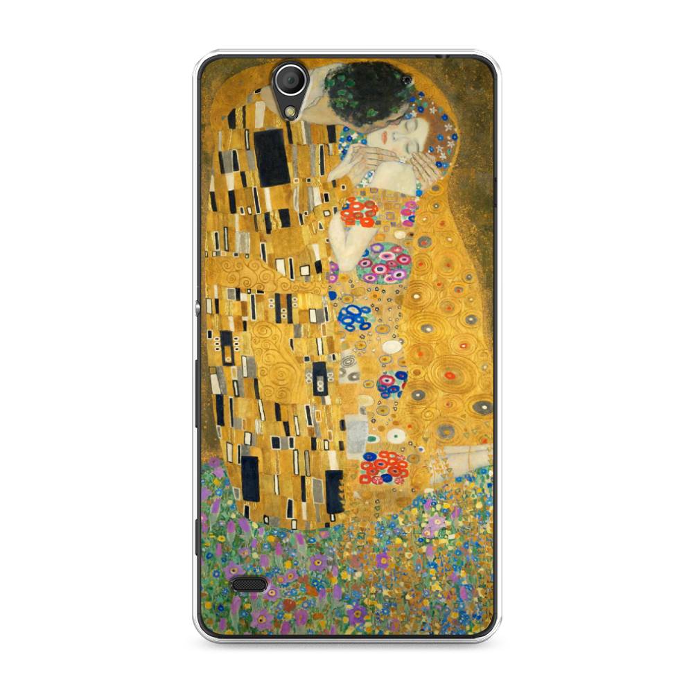 

Чехол Awog на Sony Xperia C4 "Поцелуй Гюстава Климта", Разноцветный, 52650-9