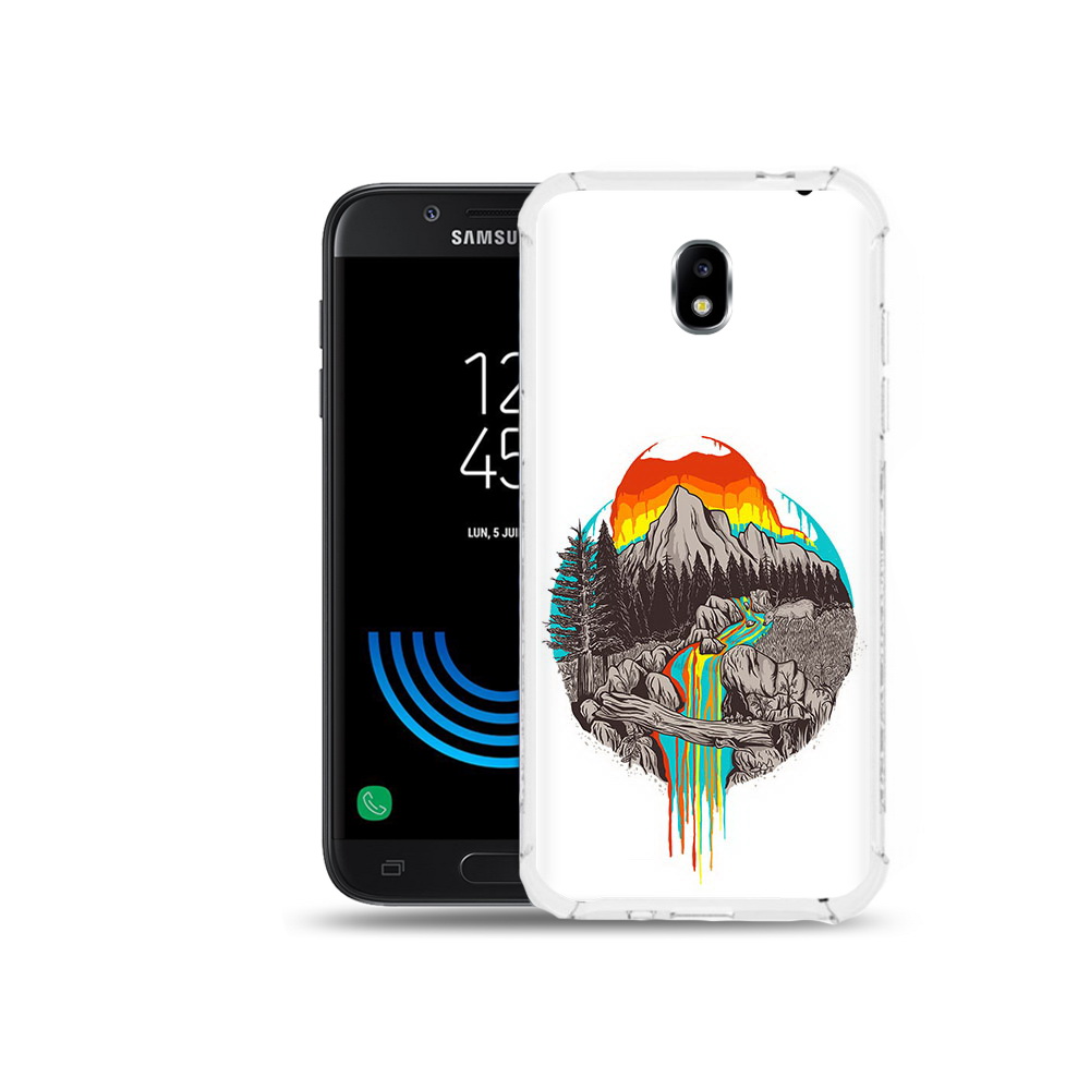

Чехол MyPads Tocco для Samsung Galaxy J5 (2017) Радужный водопад, Прозрачный, Tocco