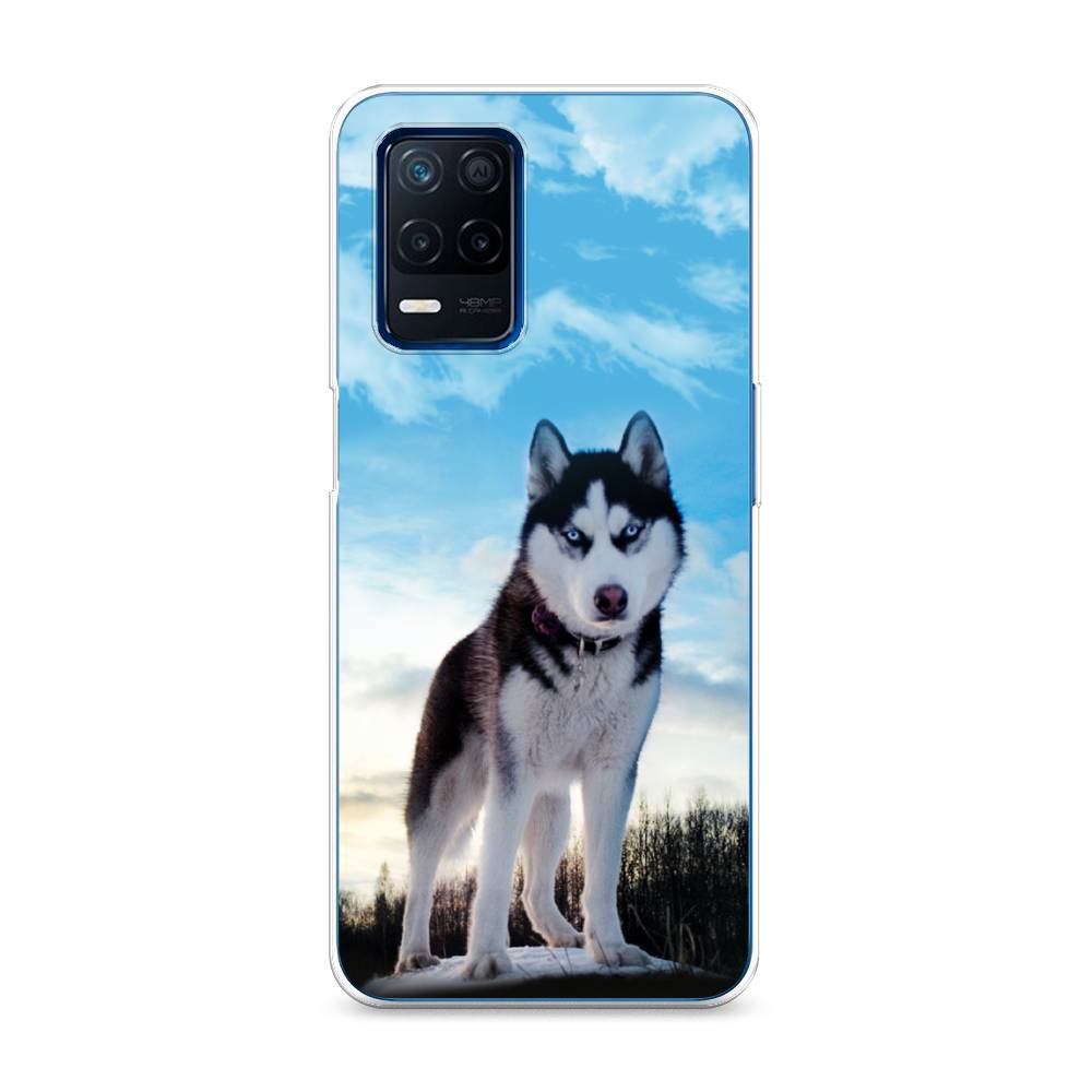 фото Силиконовый чехол "хаски 3" на realme narzo 30 5g awog