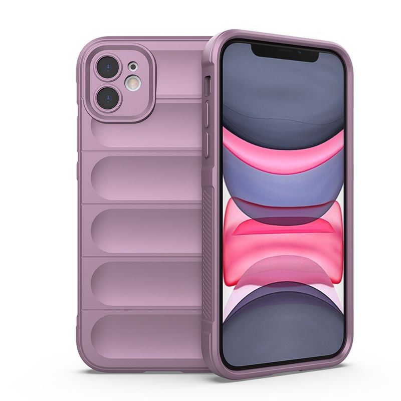 

Чехол Flexible Case для iPhone 11 сиреневый, Фиолетовый