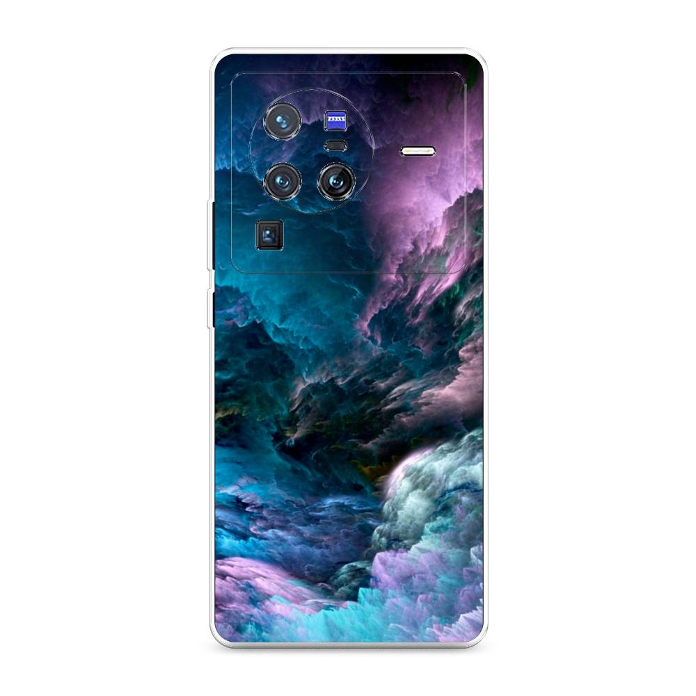 

Чехол на Vivo X80 Pro "Загадочное небо", Синий;фиолетовый, 266650-2