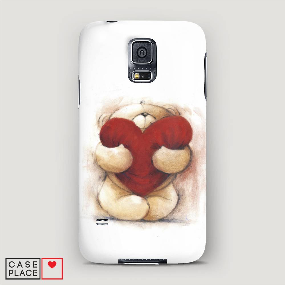 

Чехол Awog "Мишка с сердцем 1" для Samsung Galaxy S5 mini, 24220-5