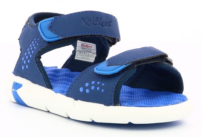 

Сандалии KicKers 858670-30 голубой 33, Красный, 858670-30