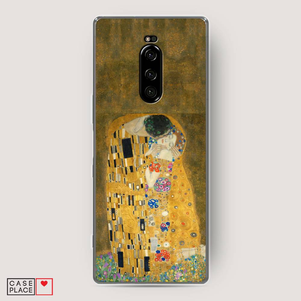 

Чехол Awog на Sony Xperia 1/XZ4 "Поцелуй Гюстава Климта", Разноцветный, 54250-9
