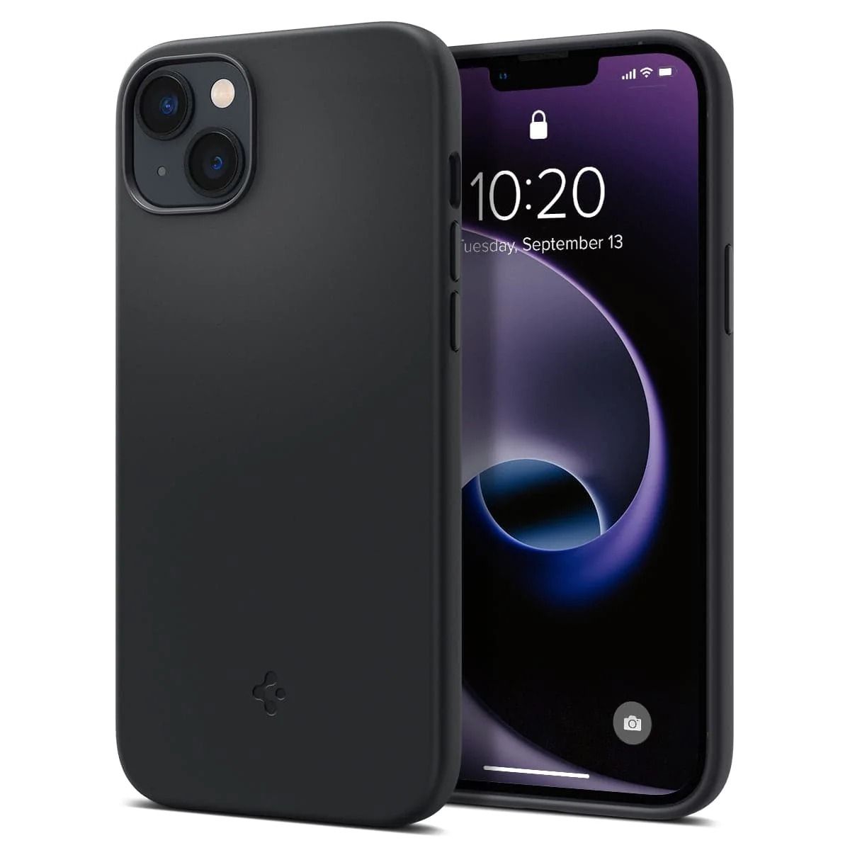 

Чехол Spigen для iPhone 14 Plus - Silicone Fit (MagFit) - Черный - ACS04920, Silicone Fit