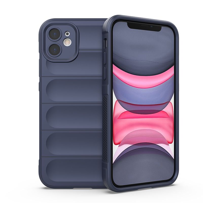 

Чехол Flexible Case для iPhone 11 синий