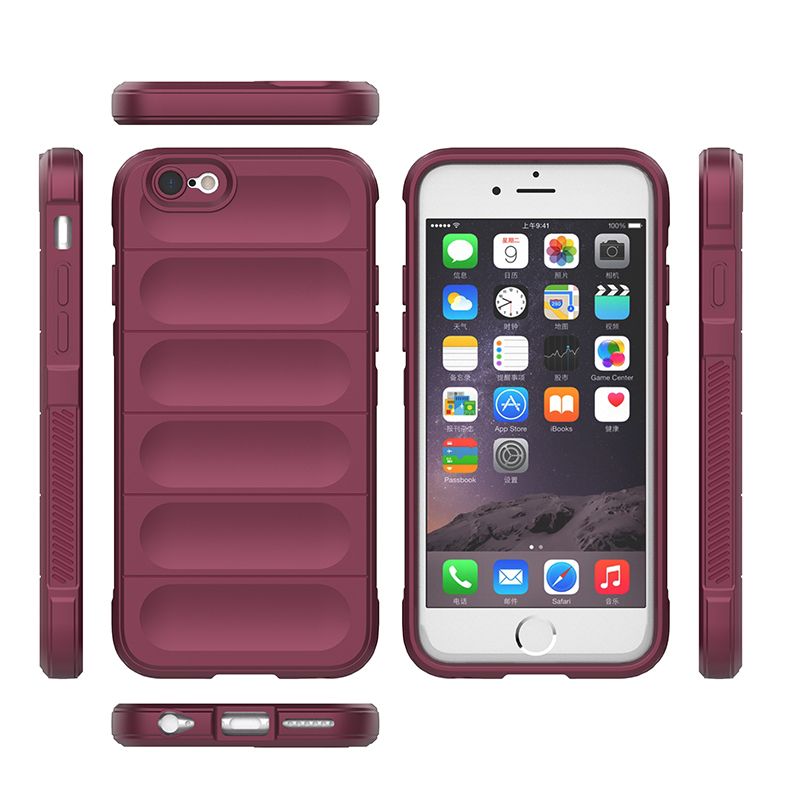 

Чехол Flexible Case для iPhone 6 Plus / 6s Plus бордовый, Красный