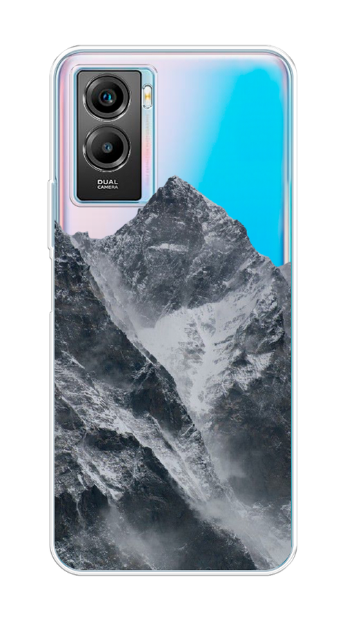 

Чехол на Vivo Y55s 5G "Горы арт 4", Серый;бежевый, 266150-2